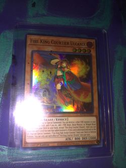 Yu-Gi-Oh Card: FIRE KING COURTER ULCANIX (UR)