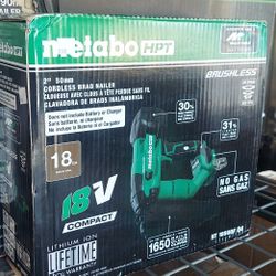 Metabo HPT MultiVolt 2-in 18 -Gauge Cordless Brad Nailer (tool only) $140