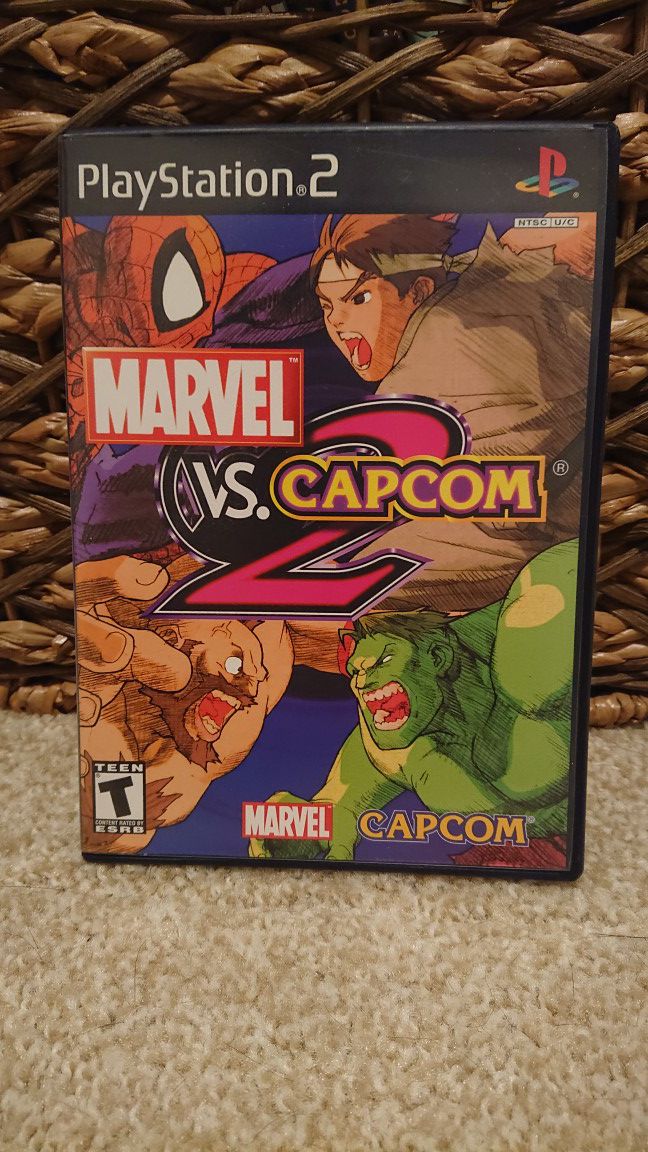 PS2 - Marvel vs CAPCOM 2