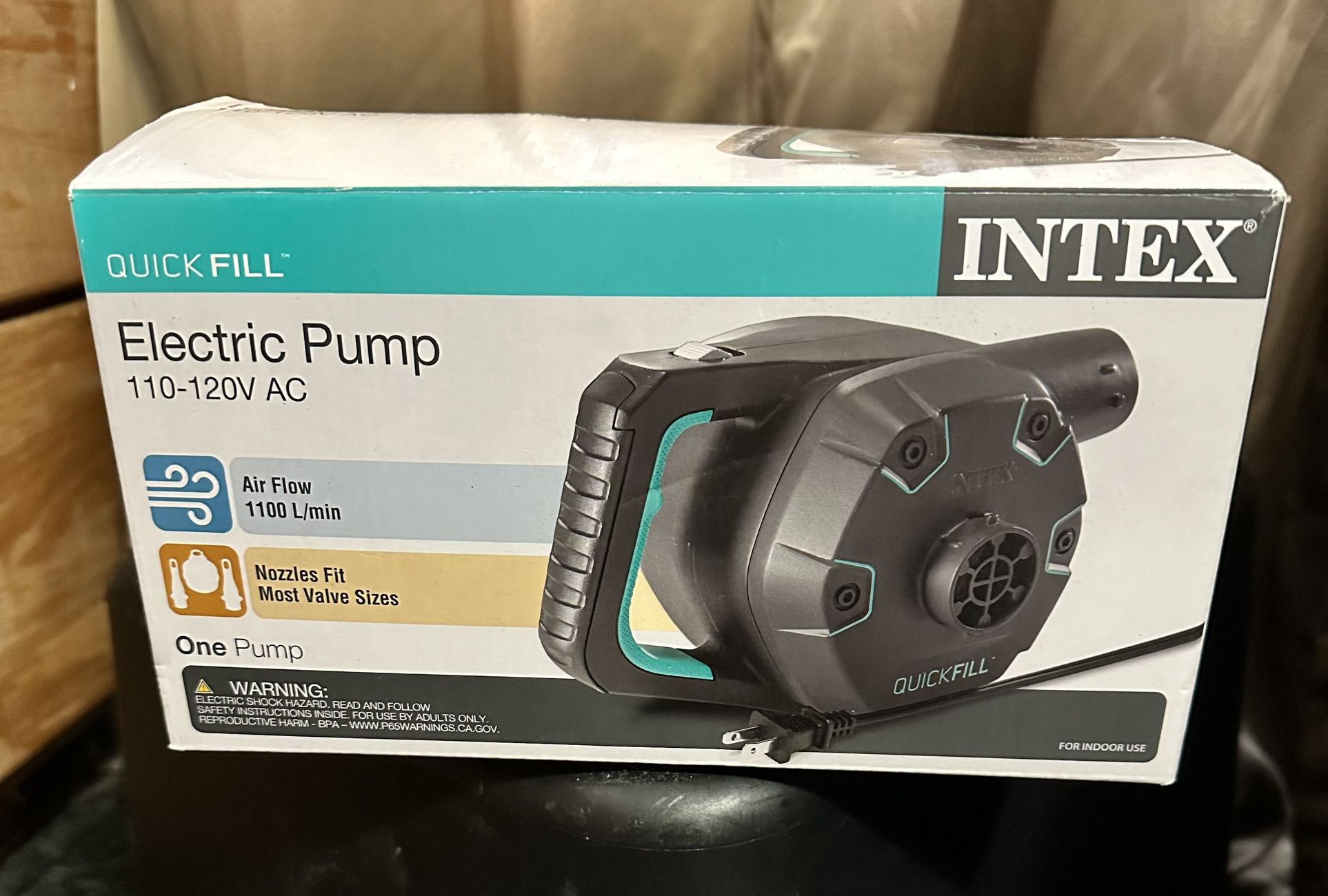 INTEX  Electric Pump - Brand New