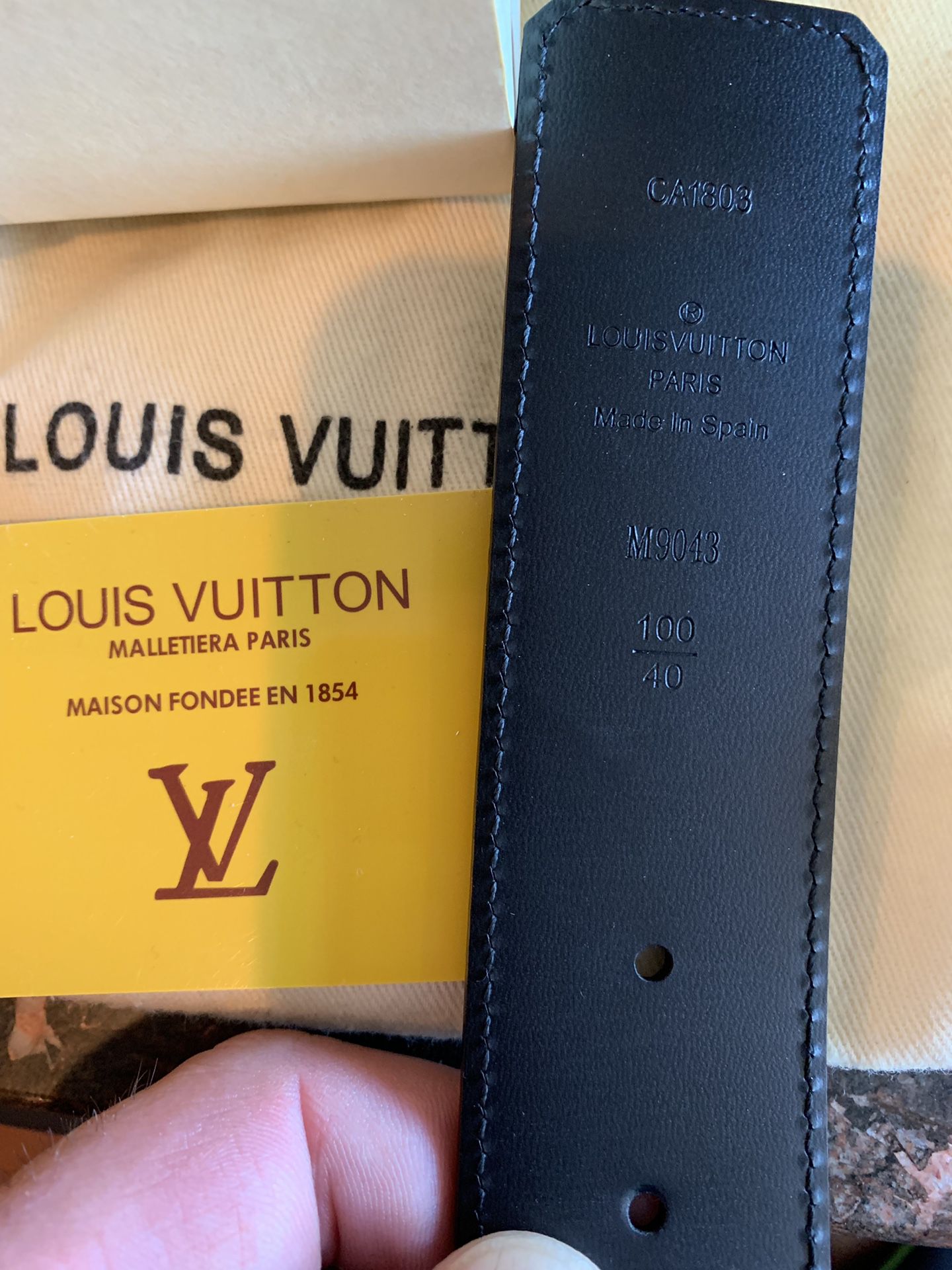 Black Men's Louis Vuitton Belt for Sale in Greenwich, CT - OfferUp