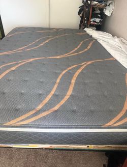 California king mattress with metal frame