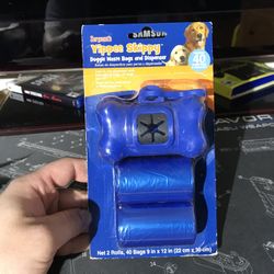 Sergeant’s Yippee Skippy Doggie Waste Bags & Dispenser 40ct. 9”x12”