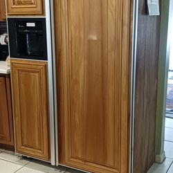 Refrigerator/Freezer GE X-Large.Wood Look