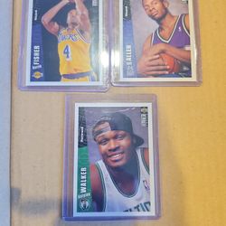 Fisher, Allen, Walker RCs $5