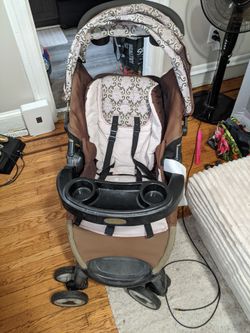 Baby Stroller with Canopy and Tray