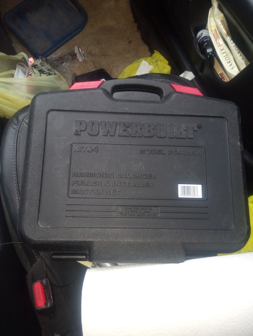 Harmonic Balancer And Pulley Puller 