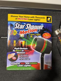 Star Shower Motion Holiday Laser Light Display