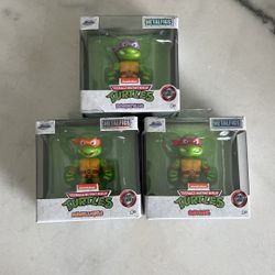 Teenage Mutant Ninja Turtles Die Cast Metal Figs Jada 