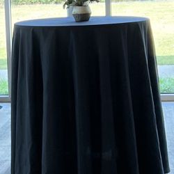 Black Tablecloths