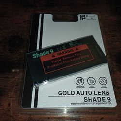 Gold Shade 9 Auto Darkening Welding Lens
