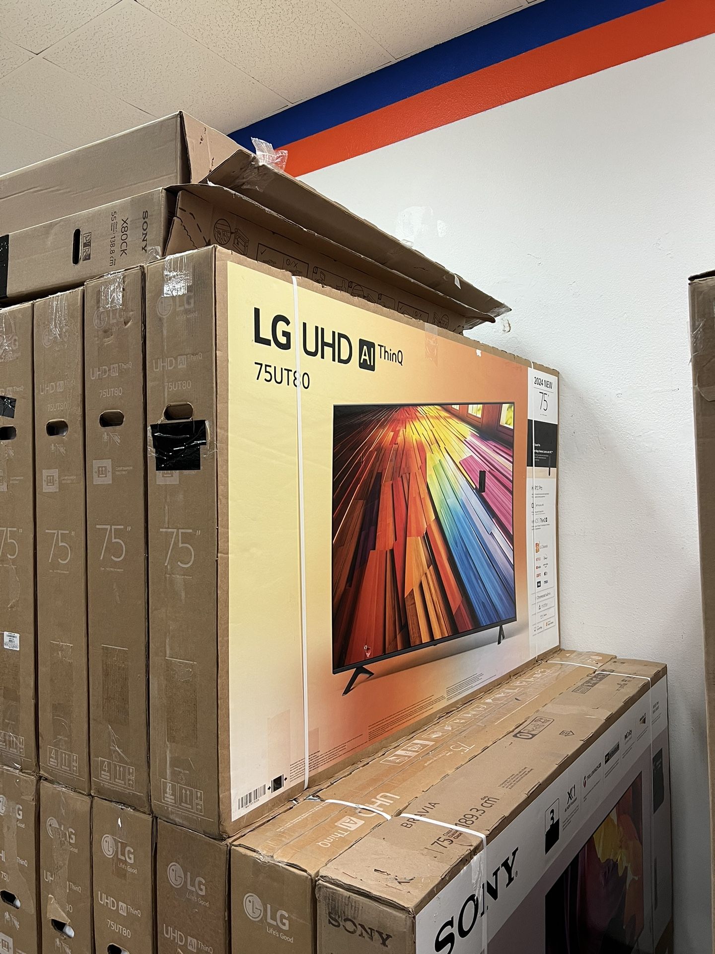 75” LG UT8000 4K HDR SMART TV SEALED ✅ BLACK FRIDAY ONLY
