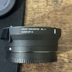 Sigma MC-11 Mount Converter/Lens Adapter (EF Mount To Sony E)