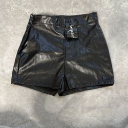 Leather Shorts