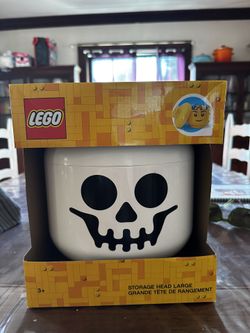 LEGO halloween Skeleton Large Storage Head