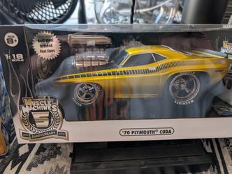 Diecast Car Muscle Machines 19 70 Cuda AAR Anniversary Edition