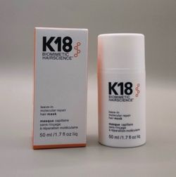 K18 leave in molecular hair mask new authentic MSRP $75