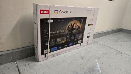 New 50 Inch RCA Google TV 4K UHD. Brand new factory sealed.