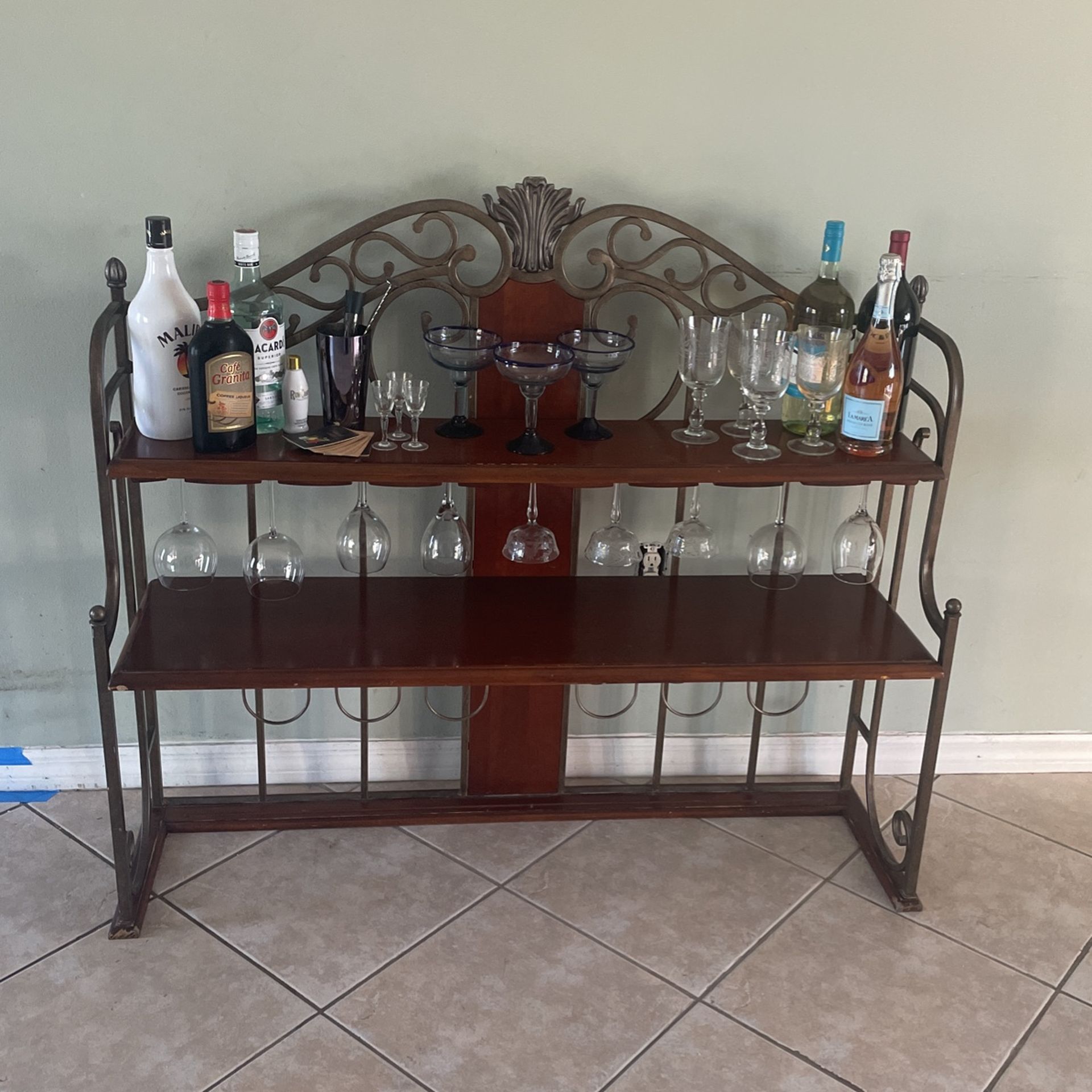 Half Wine/Glass Rack