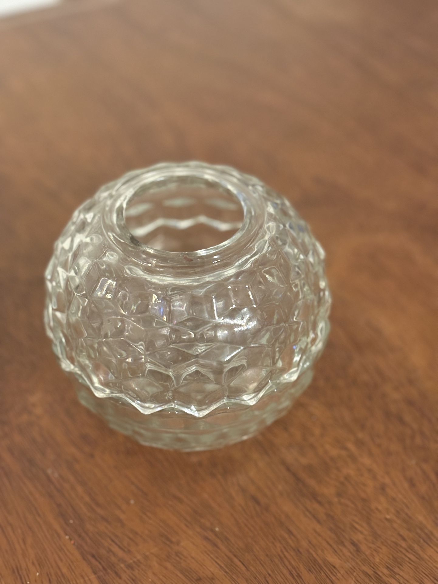 Glass Candle Holder