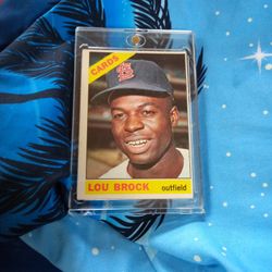 1964 Lou Brock, Not A Reprint 