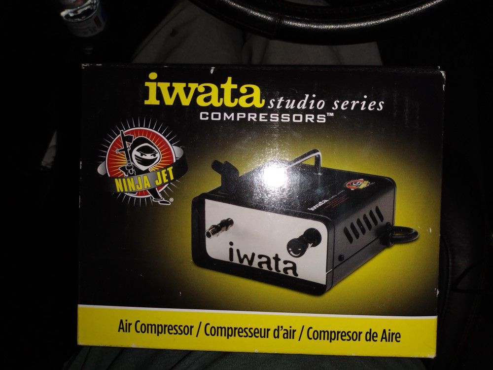 Brand New• IS35M Iwata Studio Ninja Jet Air Compressor