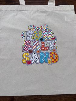 Sun salt sand Tote bag