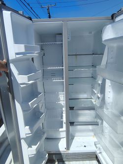 Side-by-Side Refrigerator Stainless Steel