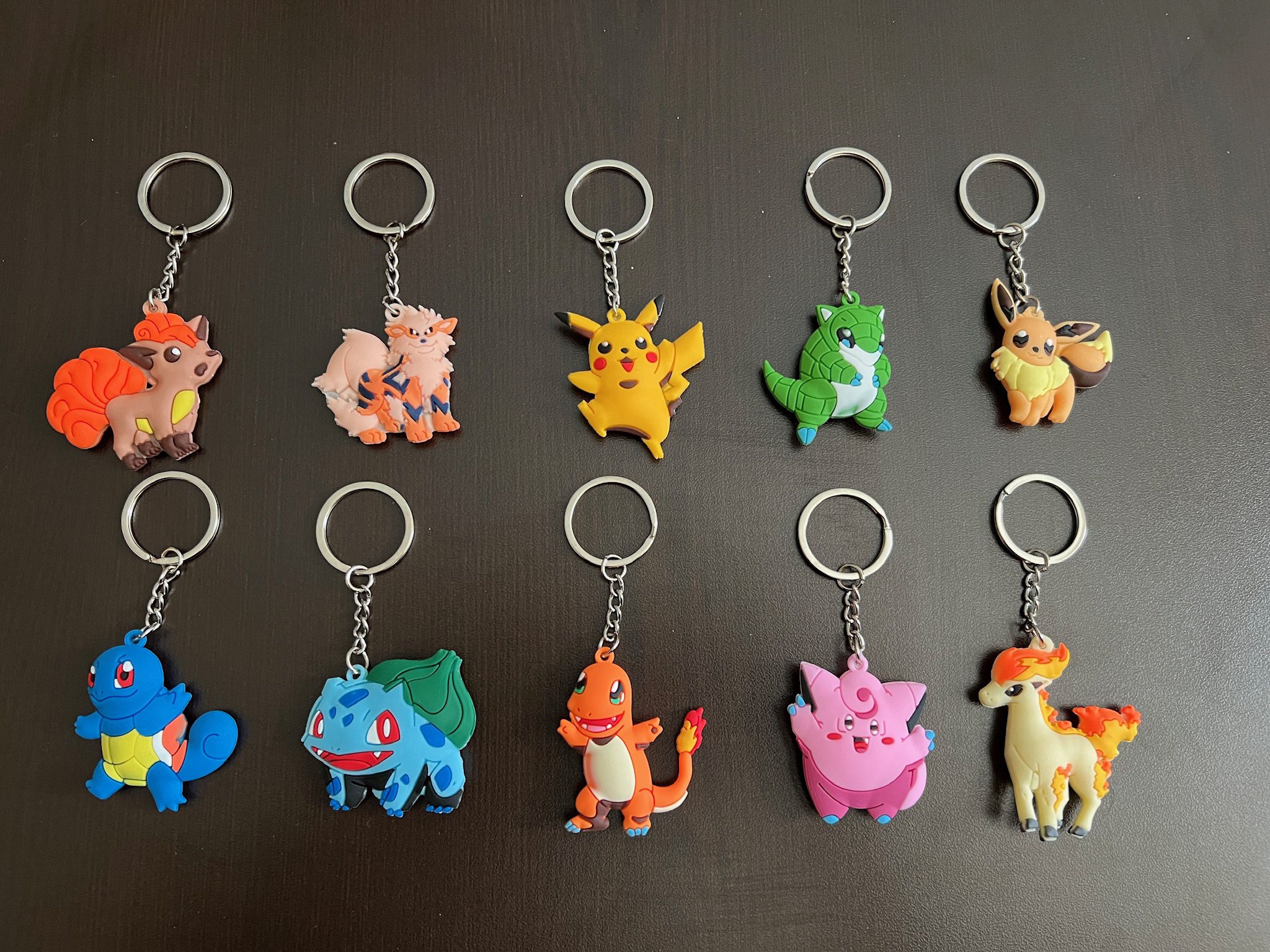 Double Sided Pokemon Keychains $1 ea. (10 ct.)