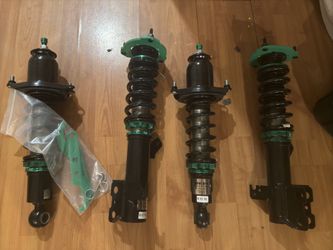 Rev9 R9-HS2-064_1 Hyper-Street II Coilover Suspension Lowering Kit, Mono-Tube Shock w/ 32 Click Rebound Setting, Full Length Adjustable, compatible wi