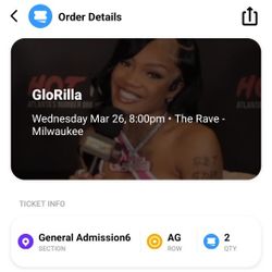 Glorilla Tickets 
