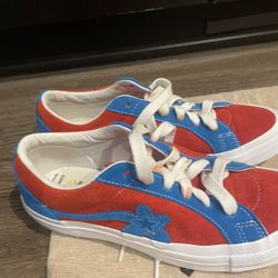 Converse Tyler the Creator Golf le Fleur Red Blue