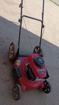 Honda troy bilt lawnmower   works perfect