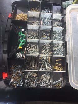 Box screw bolt fuse nail