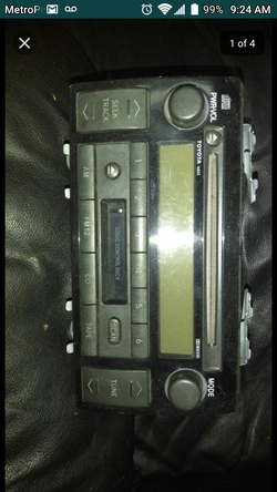 Stock 2003 Camry radio