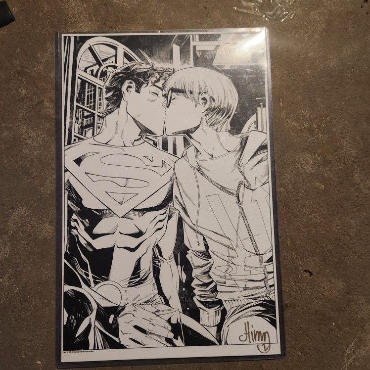 SIGNED John Timms Superman: Son of Kal-El #5 Splash , 2022