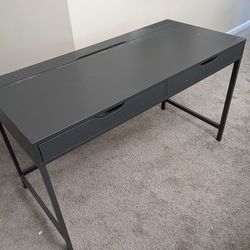 Desk with Two Drawers 52" L x 24" D x 30" H
