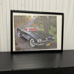 1959 Corvette Poster
