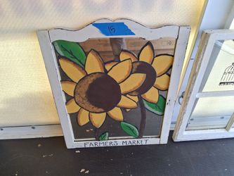 Cute sunflower artwork
