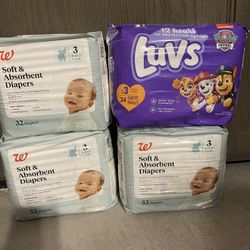 Diapers Size 3