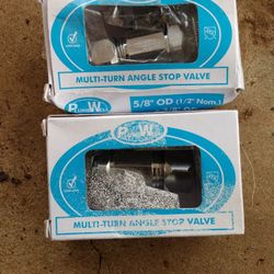 Brand New Shut Off Valves