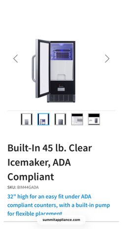 Summit Ice maker