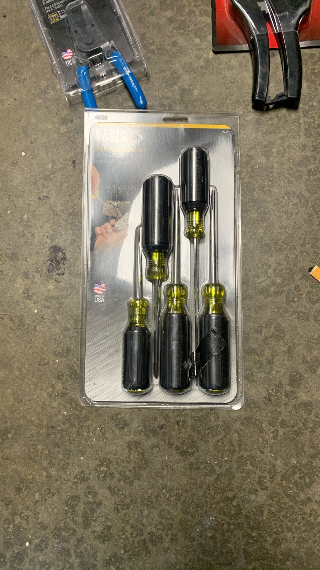 Klein 5 Piece screwdriver set