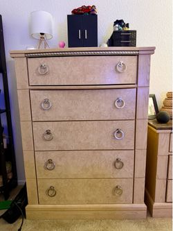 Tall dresser and matching night stand