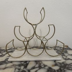 Anthropologie Marble Wine Rack