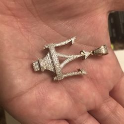 10k Diamond Pendant 