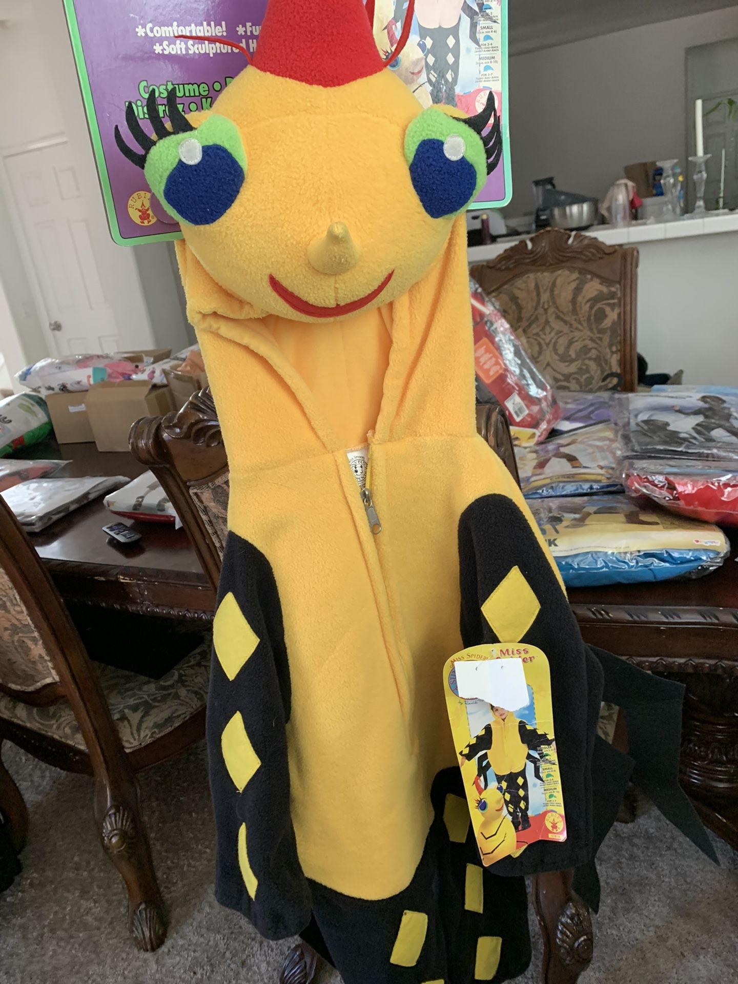 Miss Spider Kids Halloween Costumes
