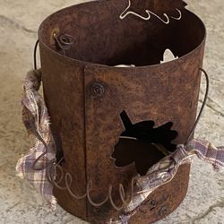 Rustic Candle Holder