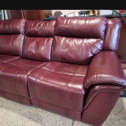 Leather Couch 