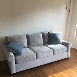 Soft, Light Gray Couch